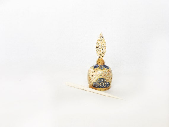 Kohl Pot Traditional Handmade Middle East Empty Camel Bone Etsy