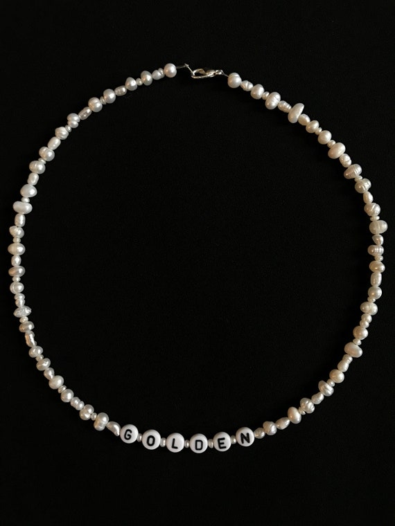 Harry Styles Inspired golden Necklace 