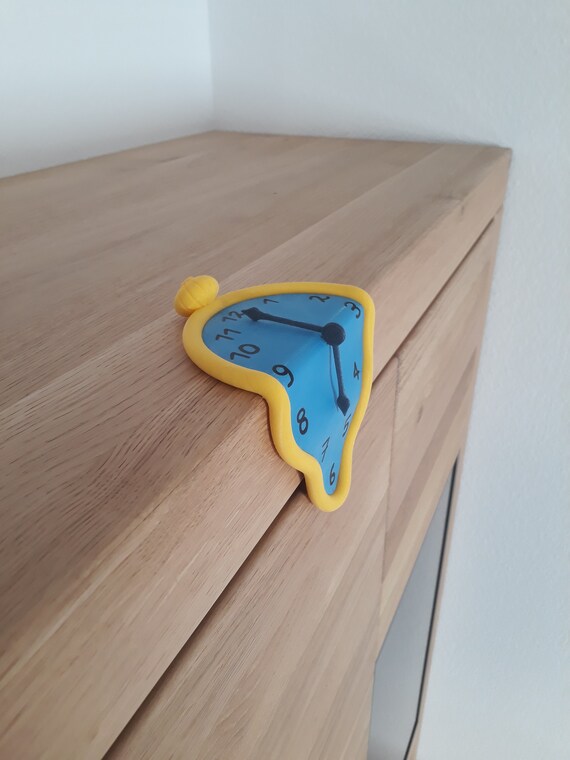 Dali Clock 3d Print Etsy