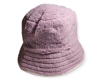 Pink Y2K Knit Bucket Hat - Etsy display picture 2