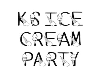 KS Ice Cream Party Font