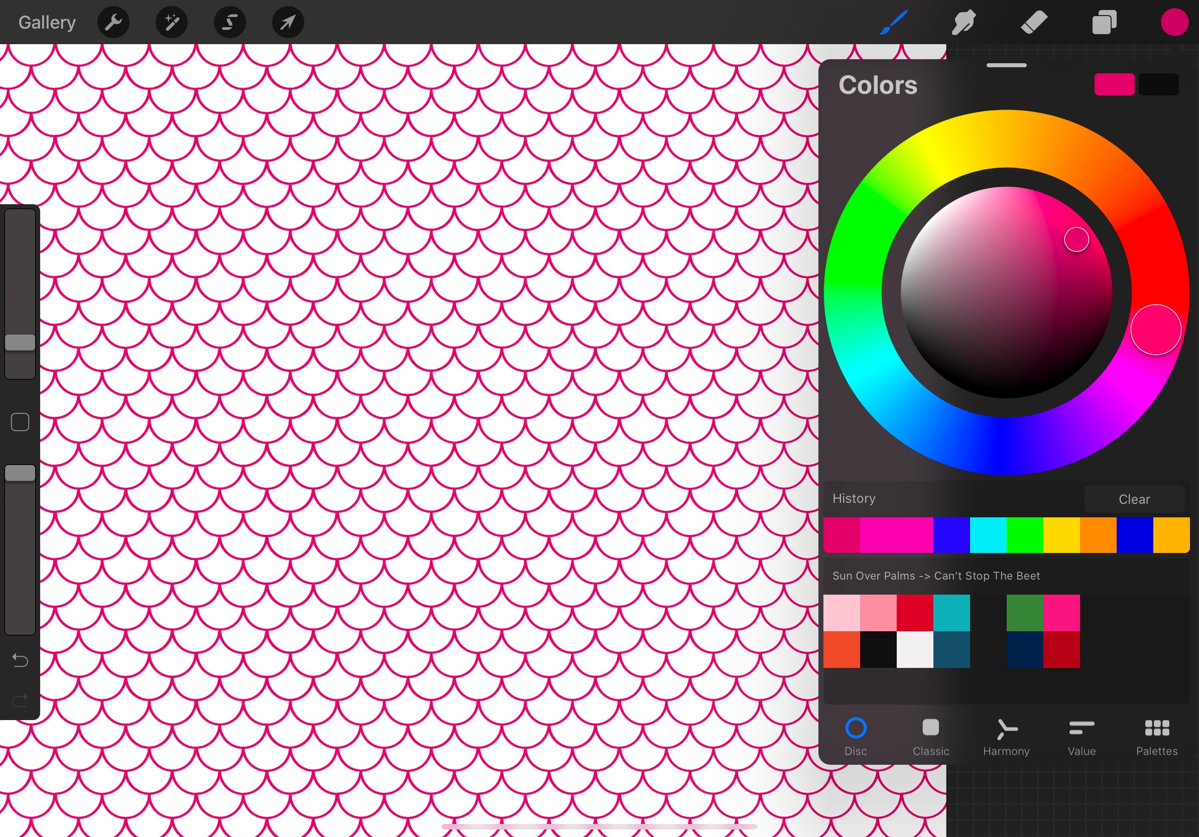 Mermaid Scales Procreate Brush Etsy