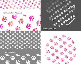 Paw Print Procreate Brushes