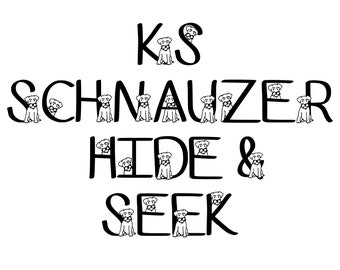 KS Schnauzer Hide & Seek Font