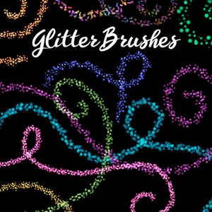 Pinceaux Sparkle / Glitter Procreate
