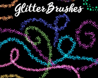 Sparkle / Glitter Procreate Brushes