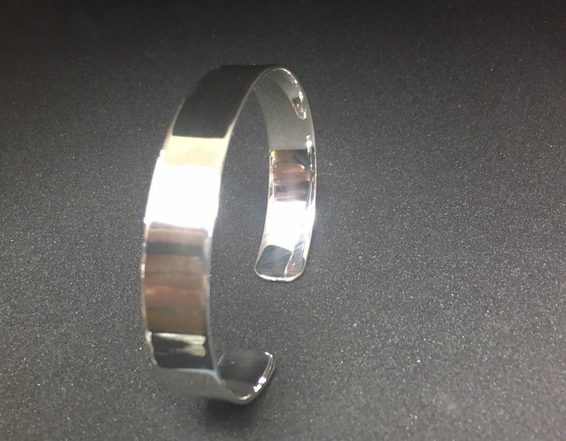 Wide Silver Bracelet Simple silver Bracelet Sterling Silver Cuff Bracelet Sterling Silver Bangle Classic traditional silver bracelet