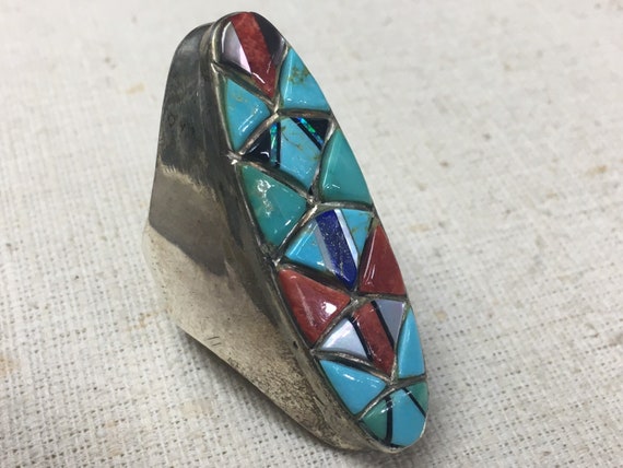 Mens vintage turquoise rings mens, Signet Ring, Vi