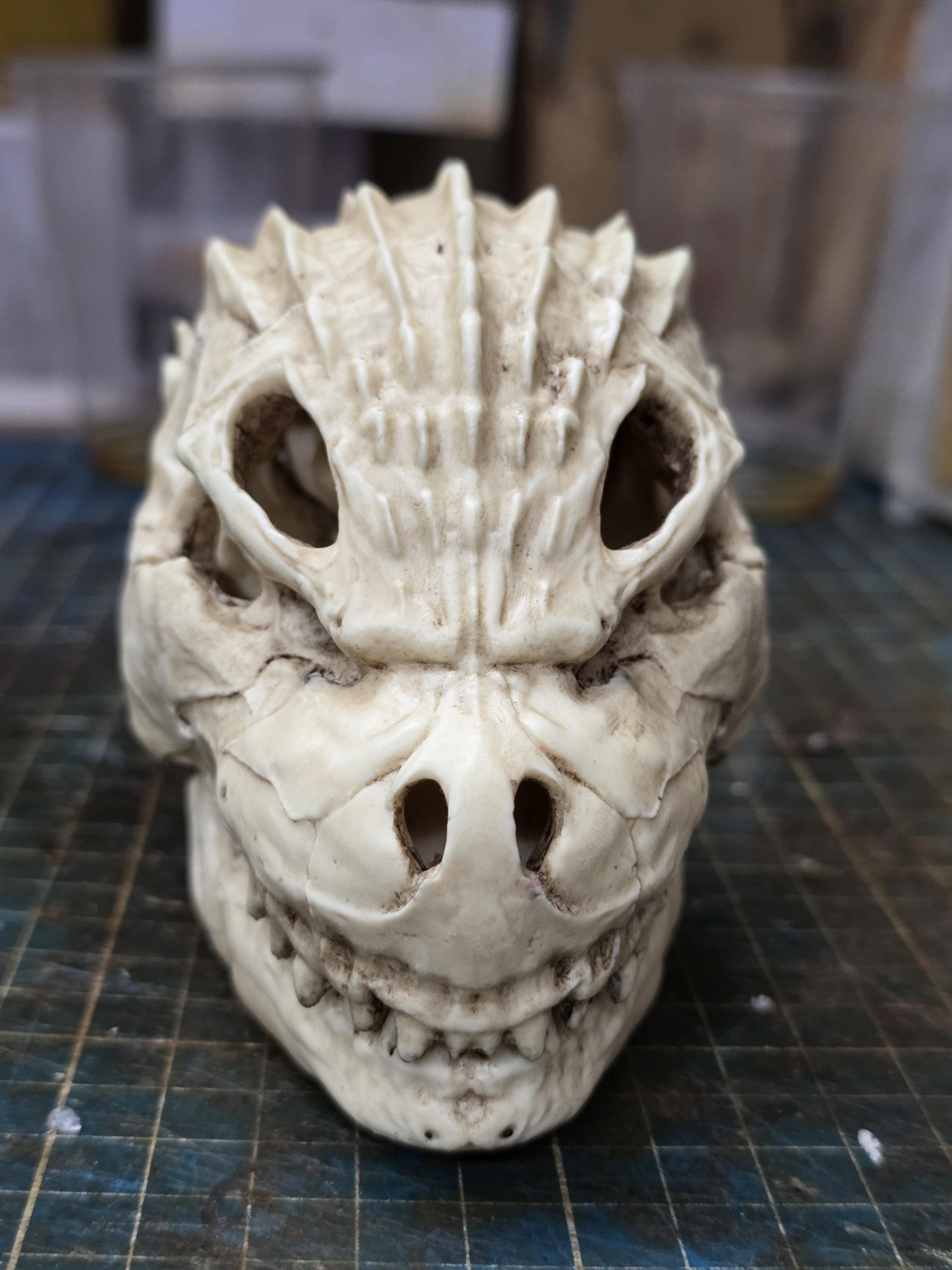 Go-dzilla Minus One Skull (kaiju) - Etsy