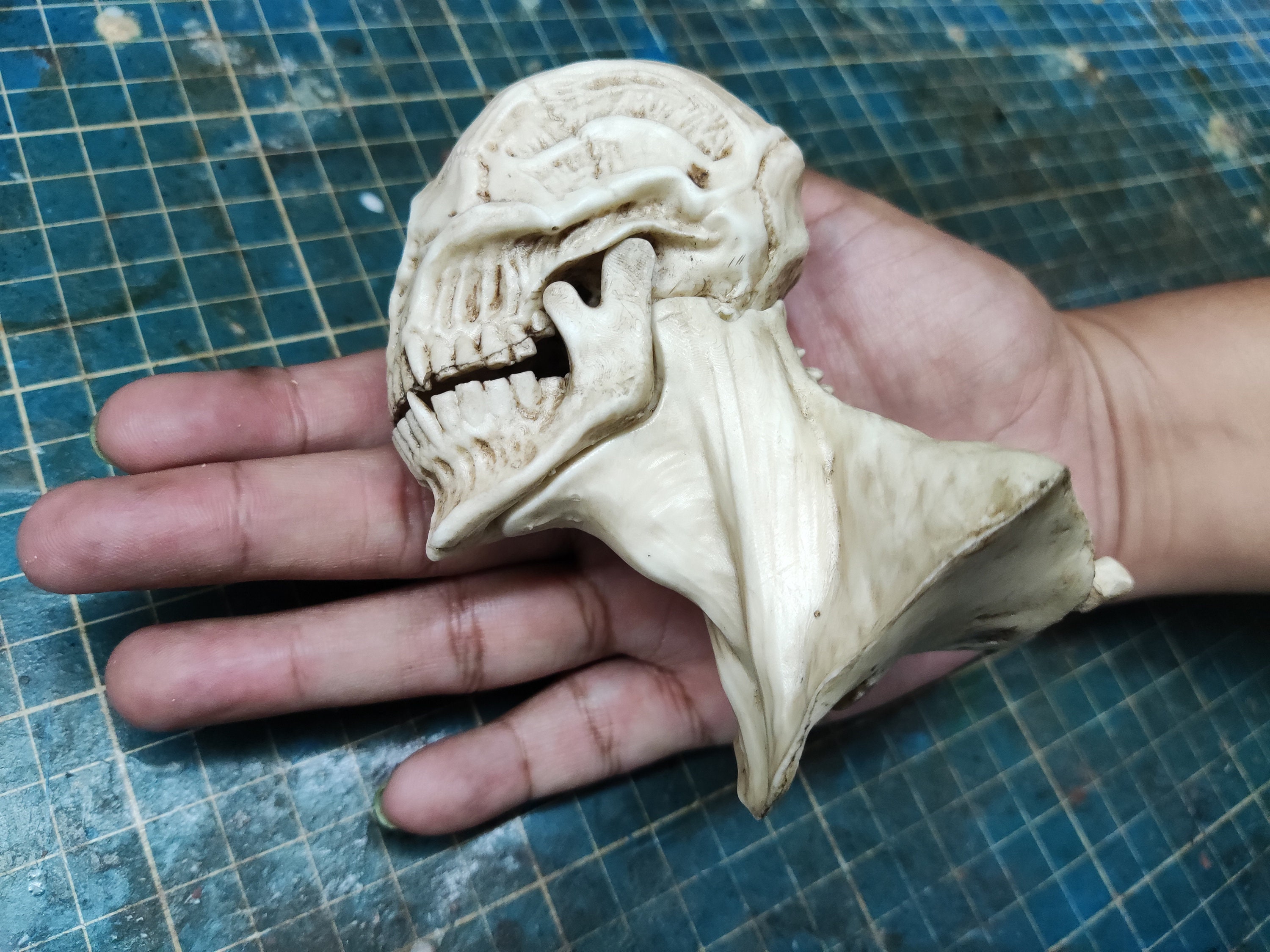 その他 HASADHU SHINGON SKULL SCULPTURE IN WHITE Hasadhu Shingon Skull Sculpture In White | eBay