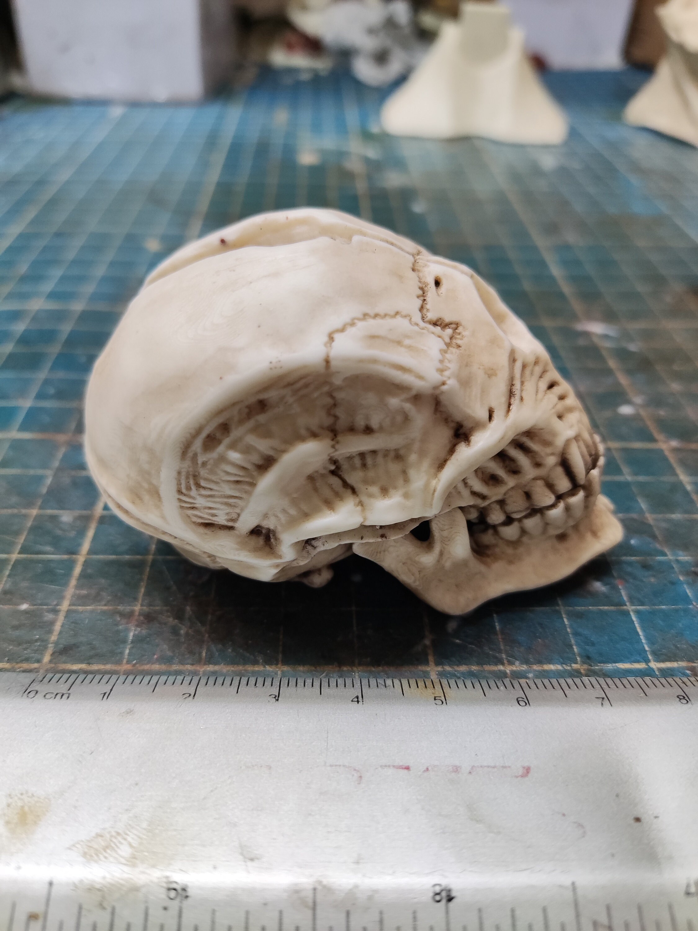 Shin Godzilla Minion Skull Bust With Articulated Jaw - Etsy