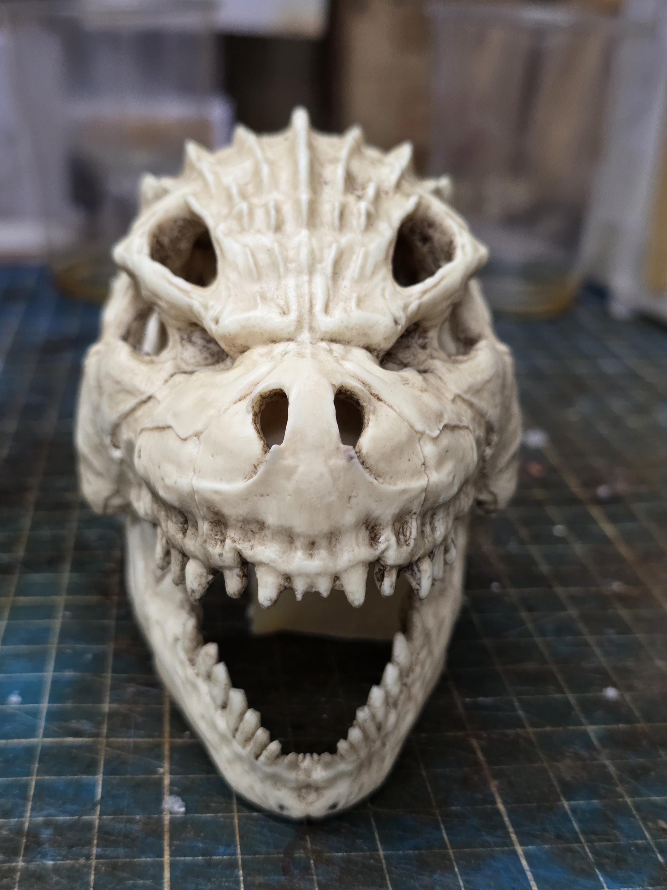 Go-dzilla Minus One Skull (kaiju) - Etsy