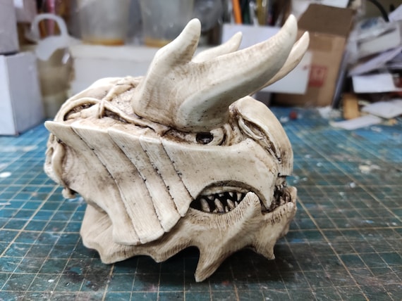 Dragon Gla-venus Skull With Articulated Jaw - Etsy