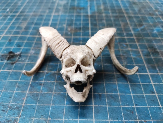 1/6 Scale Devil Skull Moveable Jaw - Etsy