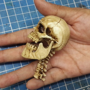 Thanos Skull 1/6 Scale (moveable jaw)