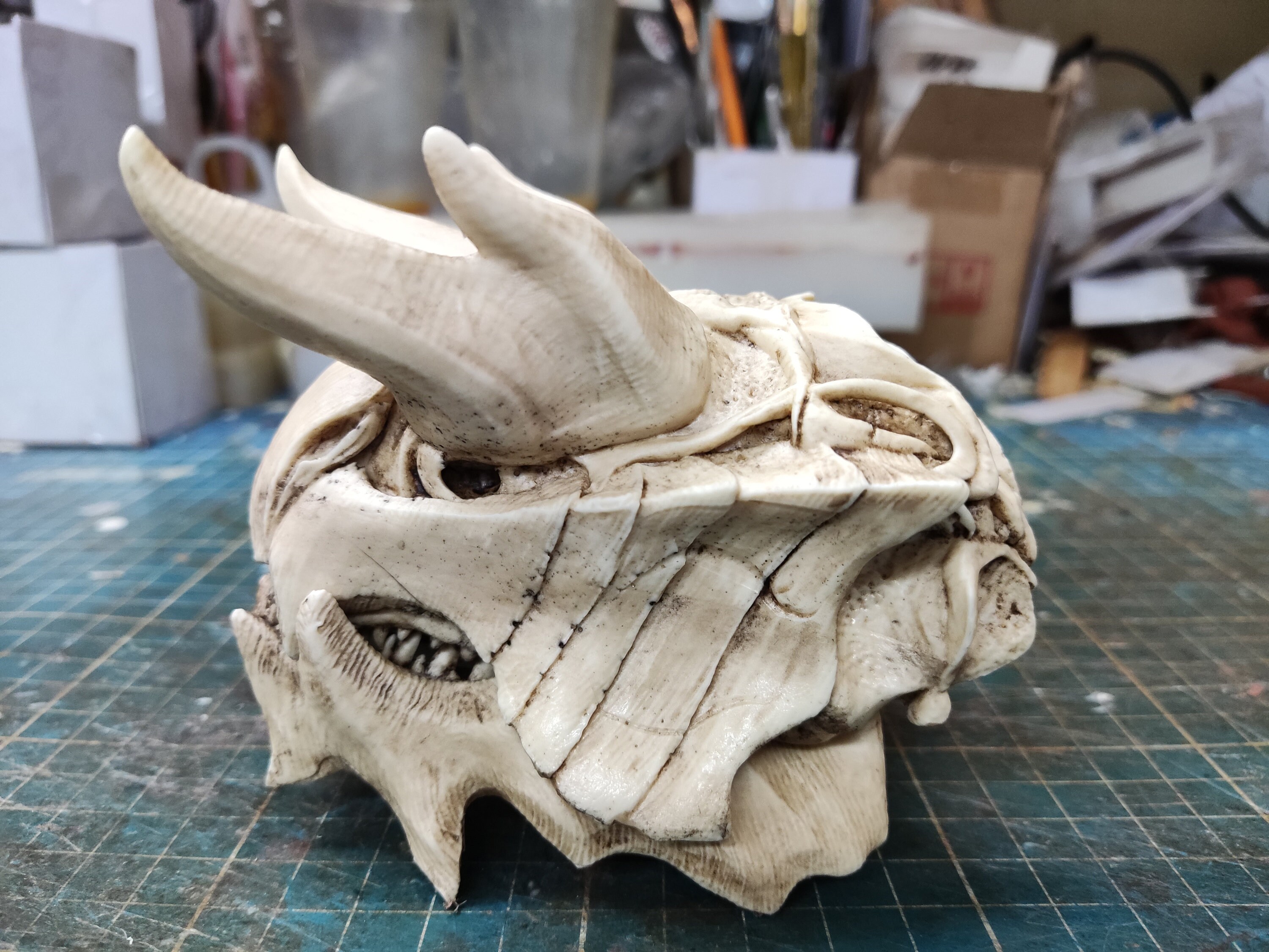 Dragon Gla-venus Skull With Articulated Jaw - Etsy