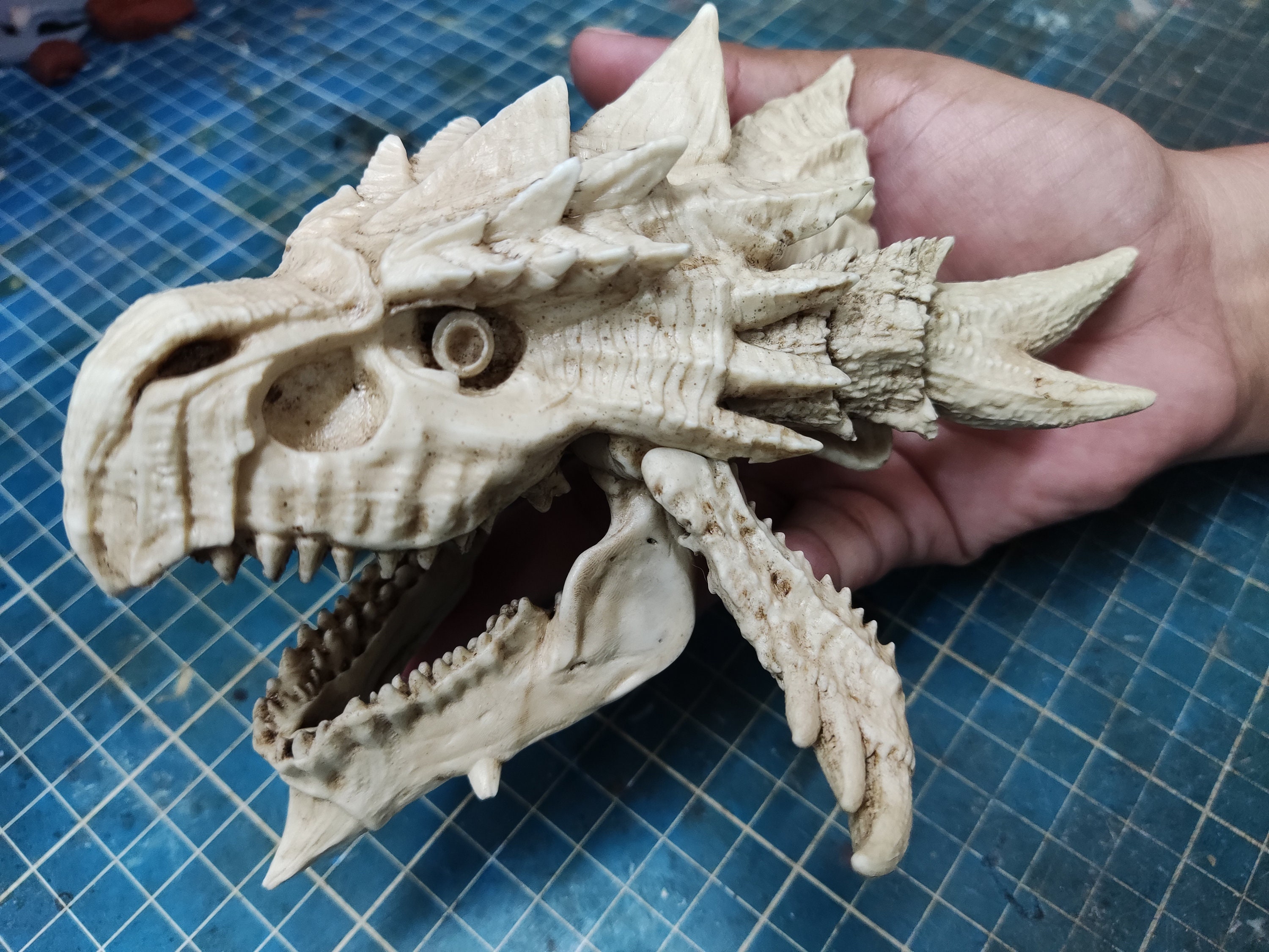 Dragon Ra-thalos Skull With Articulated Jaw - Etsy