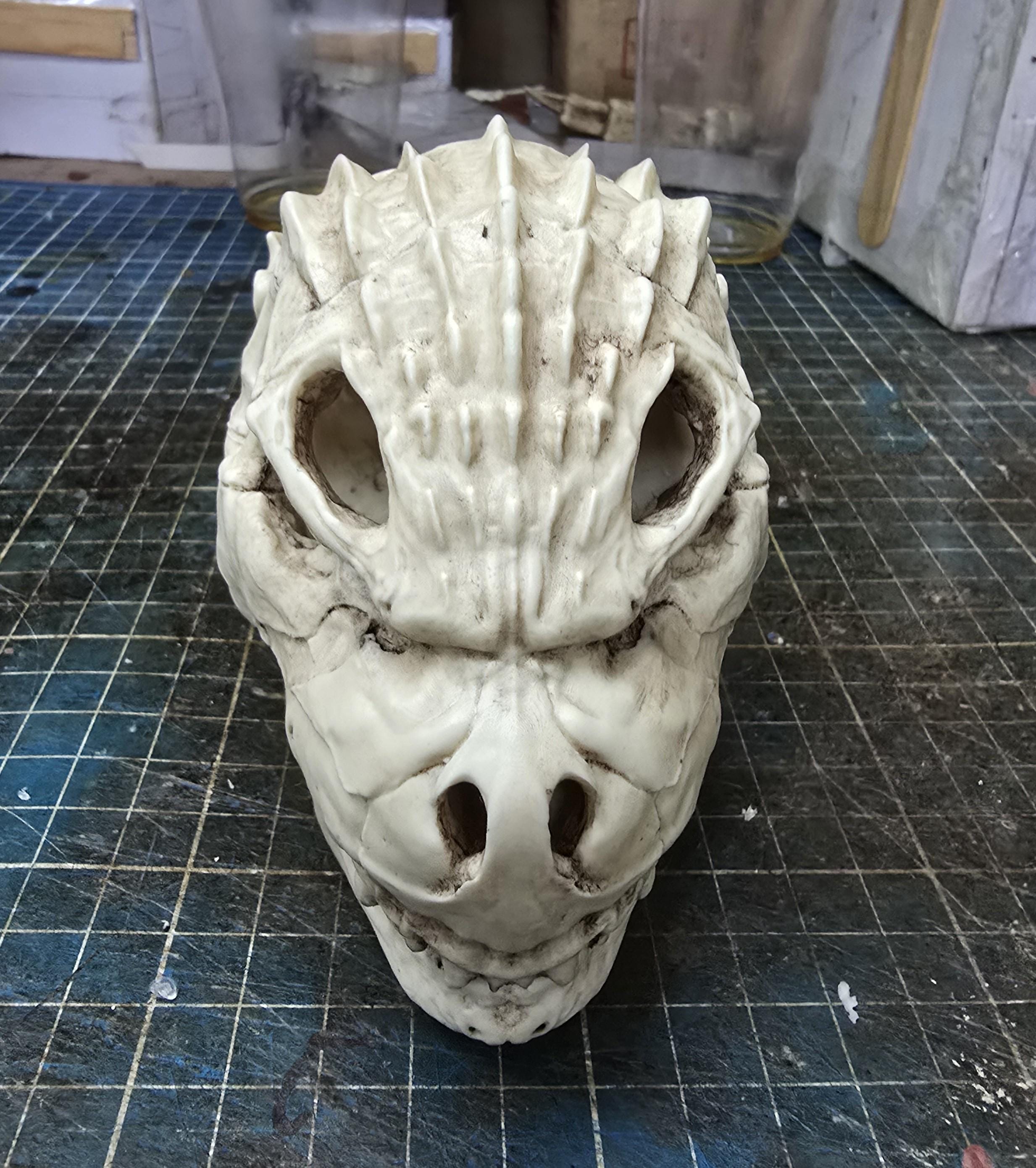 Go-dzilla Minus One Skull (kaiju) - Etsy
