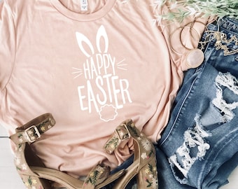 easter shirt svg, happy easter, happy easter shirt, happy easter svg, easter svg files, bunny svg, easter bunny shirt, DIGITAL DOWNLOAD