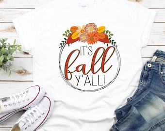 It's fall y'all png, DIGITAL DOWNLOADABLE FILE, instant png downloadinstant download, sublimation, digital file
