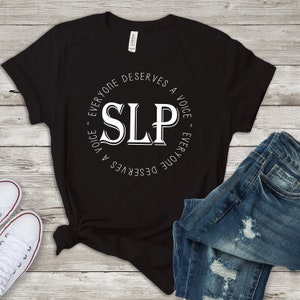speech language pathologist, everyone deserves a voice, SLP, DIGITAL DOWNLOAD