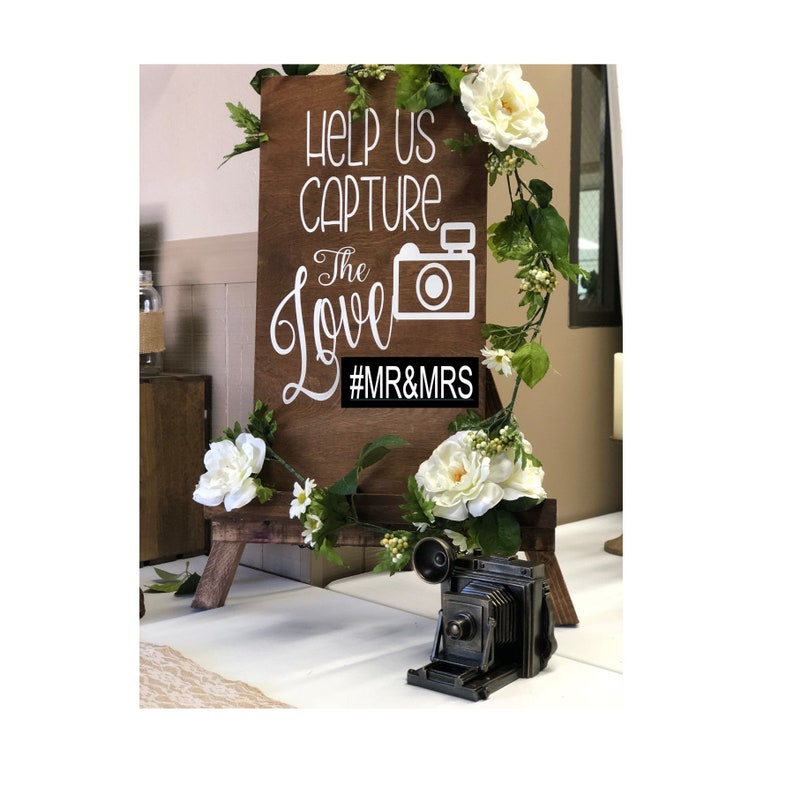 Download Wedding signs svg help us capture the love hashtag filter ...