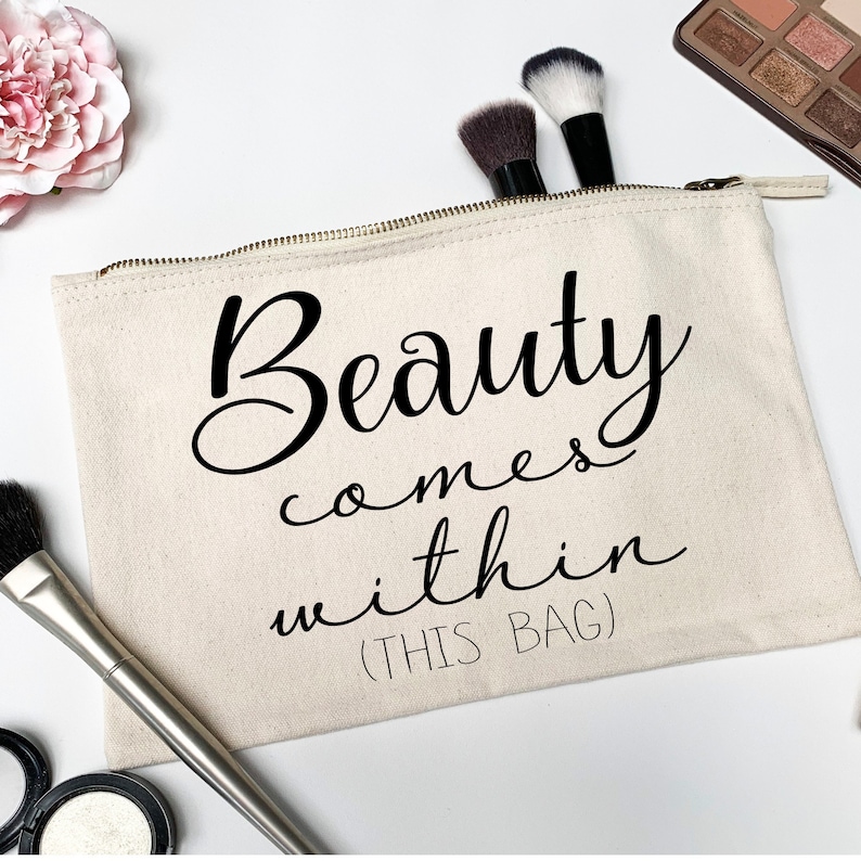 Makeup bag svg beauty bag svg beauty comes within cosmetic Etsy