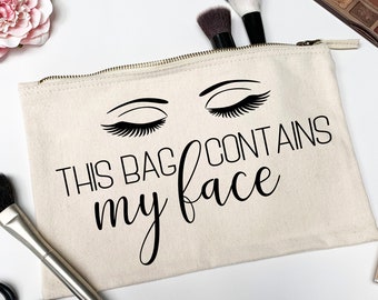 makeup bag digital file, beauty bag instant download, beauty comes within, DIGITAL DOWNLOADABLE FILE