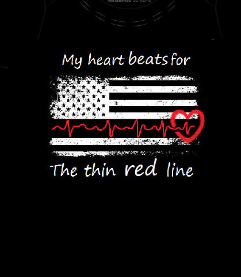 The Thin Red Line Onesie-Thin Red Line Baby Outfit-Newborn-Fireman-Thin Red Line Baby Shirt-Gender Neutral-Fire Fighter Baby Announcement