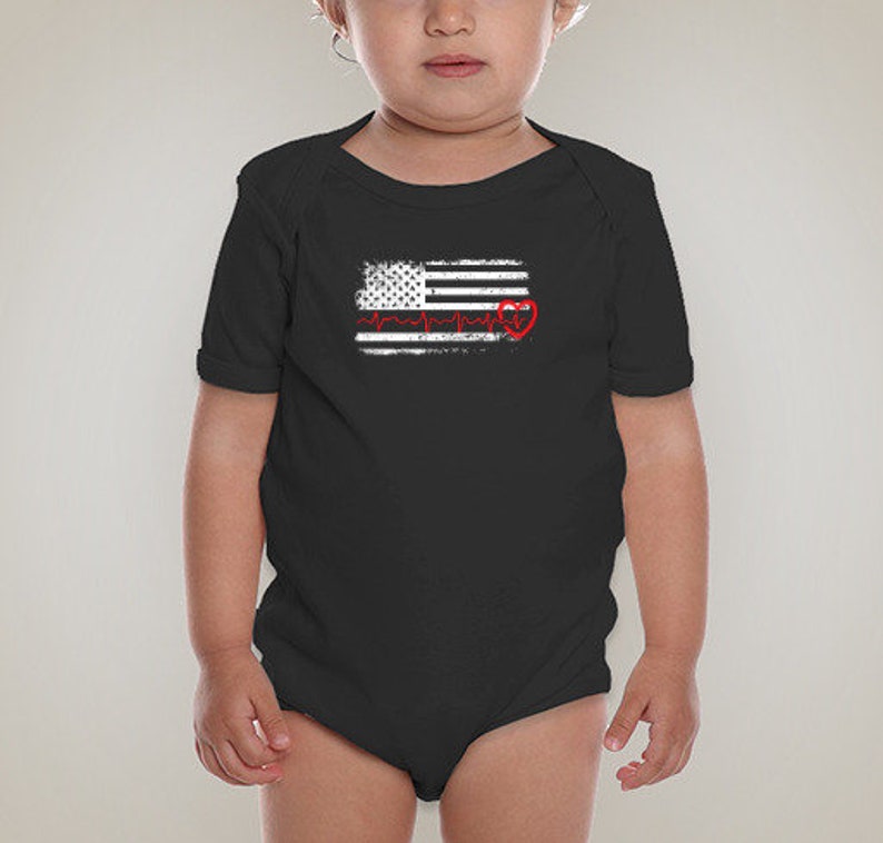 The Thin Red Line Onesie-Thin Red Line Baby Outfit-Newborn-Fireman-Thin Red Line Baby Shirt-Gender Neutral-Fire Fighter Baby Announcement