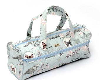 Birdcage Hobbygift Craft Bag with Wooden Handles MR4687\123