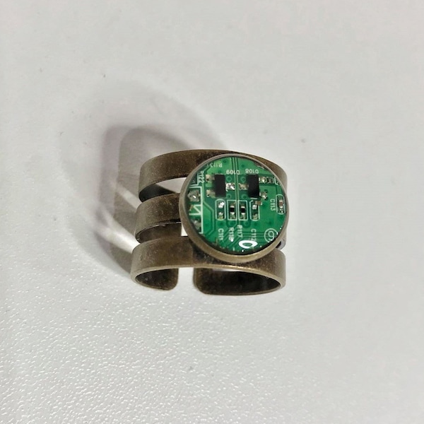 Circuit Board Ring - Etsy