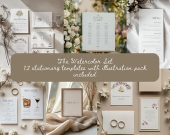 The Watercolor Set - Custom Template