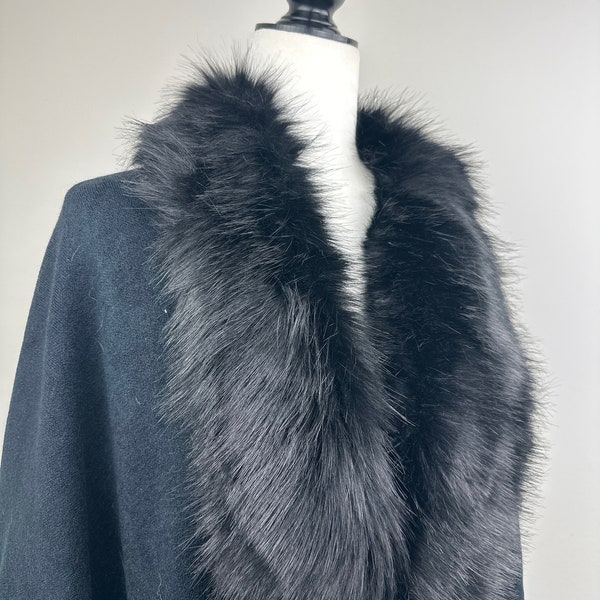 Faux Fur Cape - Etsy