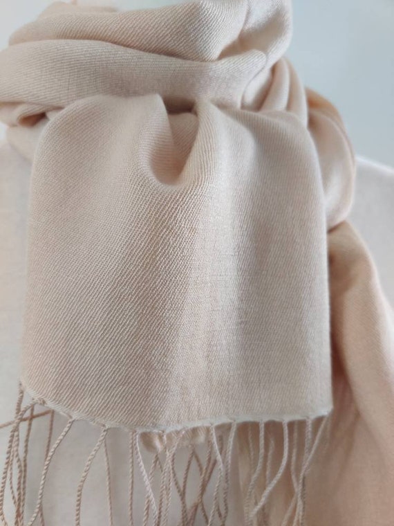 Champagne Nude Scarf for Womenscarf for Menspring Fall Neck | Etsy
