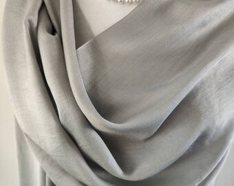 evening wrap with sleeves