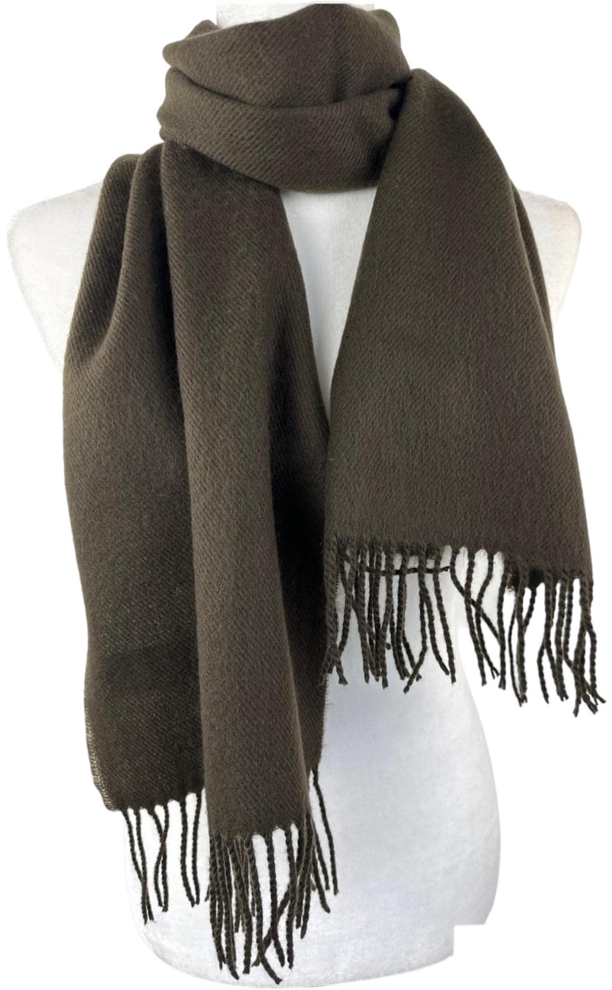 マフラー・ストール FABIELLO Sheering check muffler (brown) Brown Check Fleece Scarf, Muffler, Unisex Neck Scarf - Etsy