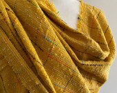 Large Warm Neck scarf for Spring Fall Scarf for men Scarf for women Personalized Monogram scarf Plaid mustard pink ivory scarf