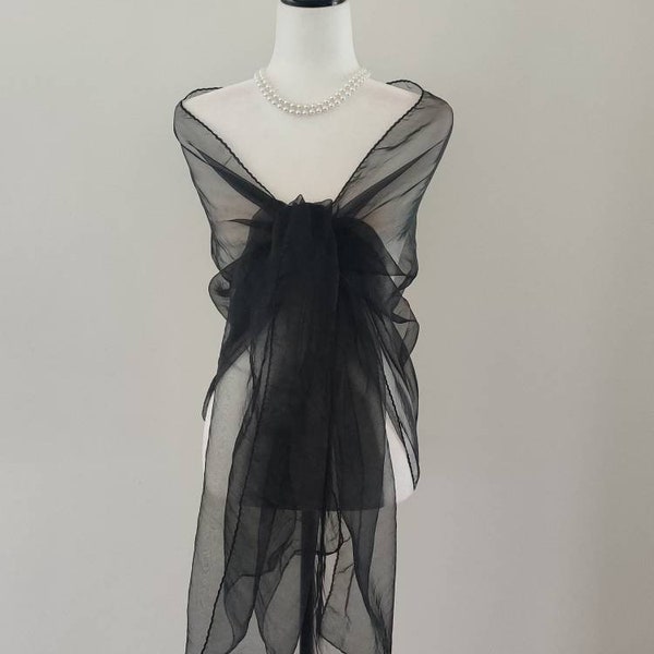 organza shawls and wraps