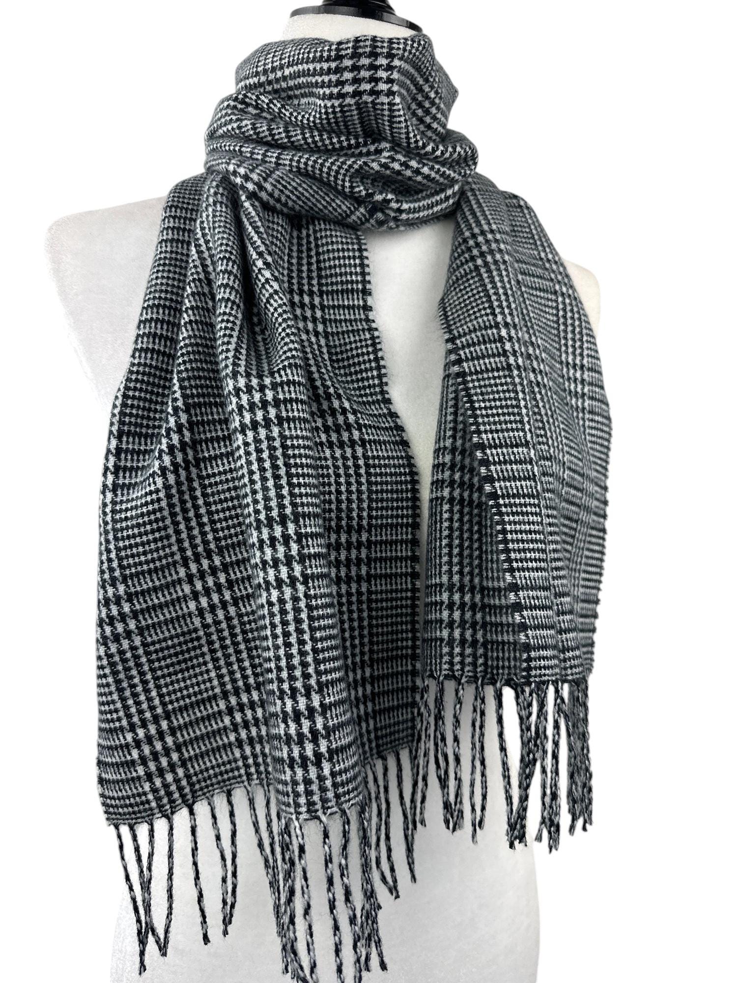 ●TATIANA● Shadow Plaid Wool Blended Muffler MF8127 5006788 MUSINSA | TATIANA Shadow Plaid Wool Blended Muffler MF8127