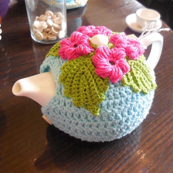 The Crochet Sanctuary Afternoon Tea Cosy - 2 cup tea pot - Pattern Only