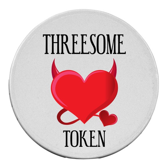 Threesome Sex Token Valentines Day Swinger Gifts for Him photo photo
