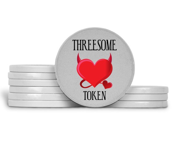 Threesome Sex Token Valentines Day Swinger Gifts for Him pic