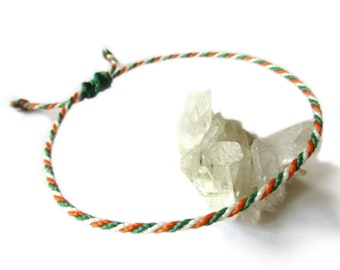 Ivory Celtic Style Handmade Wire Bracelet