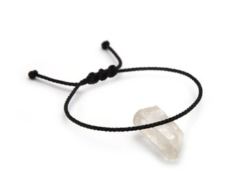 Bracelet Noir Corde Simple | Fin Cordon Souple de 2 mm | Tressé Avec Du Fil Ciré | Ajustable Unisexe et Résistant à l' Eau | #1