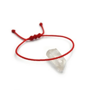Bracelet Rouge Corde Simple | Fin Cordon Rond Souple de 2 mm | Tressé Avec Du Fil Ciré | Ajustable Unisexe et Résistant à l' Eau | #38
