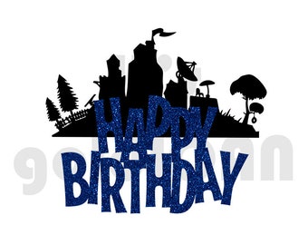 Fortnite Pictures To Print Out - fortnite cake topper printable etsy