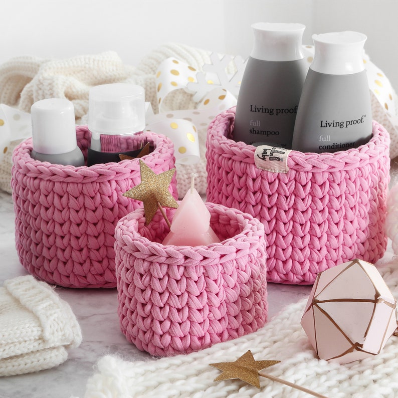 Bathroom Organizer Small Storage Basket Makeup Organizer Etsy