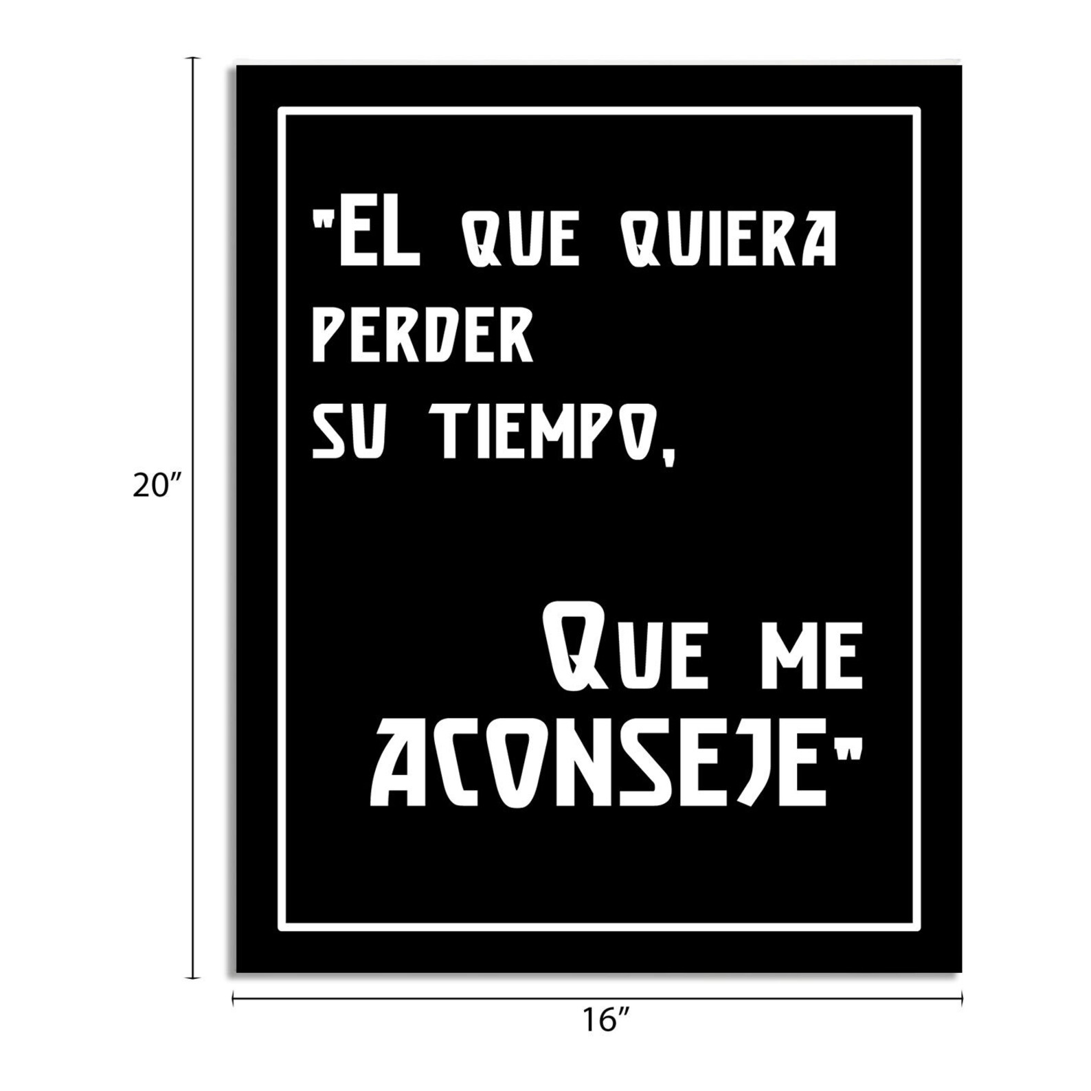 El que quiera perder su tiempo Que me acoseje Etsy