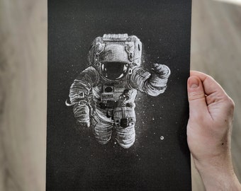 PRINT - L'astronaute - A4